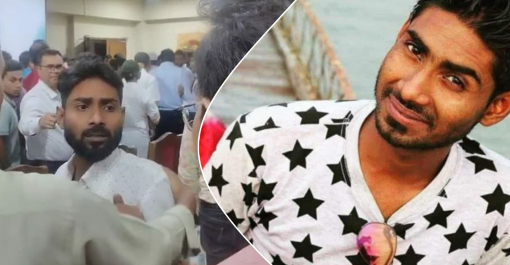 সাংবাদিককে ‘থাপরানোর’ হুমকি ছাত্রদল নেতার সাংবাদিককে ‘থাপরানোর’ হুমকি ছাত্রদল নেতার