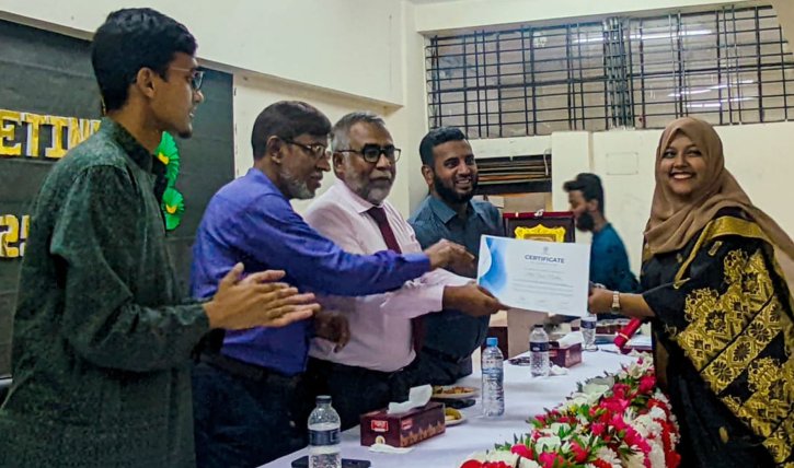 ইবি সায়েন্স ক্লাবের বার্ষিক সাধারণ সভা ও বিদায় সংবর্ধনা 