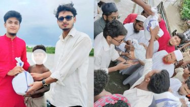 বাঘায় বন্যার্তদের পাশে ছাত্রশিবির