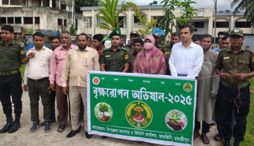 কালকিনিতে আনসার ও ভিডিপির পরিবেশবান্ধব উদ্যোগ