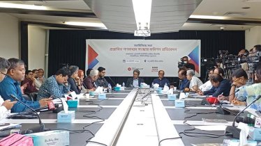 রাজনৈতিক দলগুলোকে গণমাধ্যমের স্বাধীনতা নিশ্চিতে অঙ্গীকার করতে হবে