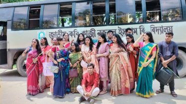 নবীনদের আগমনে প্রাণবন্ত নজরুল বিশ্ববিদ্যালয় ক্যাম্পাস