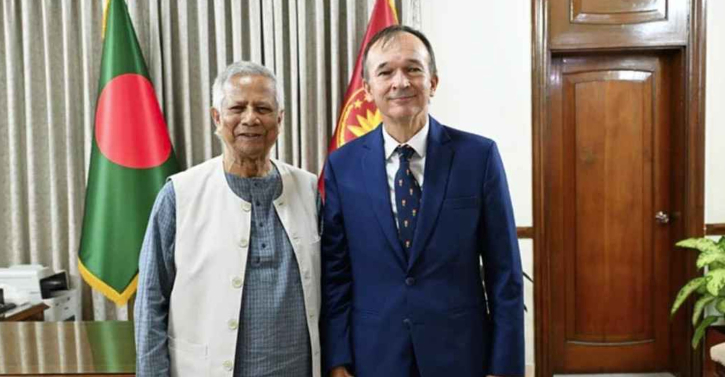 প্রধান উপদেষ্টার সঙ্গে নেদারল্যান্ডস রাষ্ট্রদূতের বিদায়ী সাক্ষাৎ