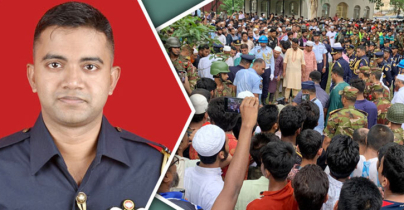 বিমান দুর্ঘটনায় নিহত পাইলট তৌকিরের দাফন সম্পন্ন