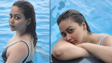 বৃষ্টির ফোঁটার মাঝে উষ্ণতা ছড়াচ্ছেন ভাবনা