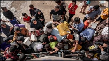 যুদ্ধবিরতি চললেও ত্রাণে বাধা, ক্ষুধায় কাতর গাজাবাসী