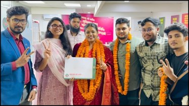 কুষ্টিয়া-১ আসনে এনসিপির মনোনয়ন নিলেন নুসরাত