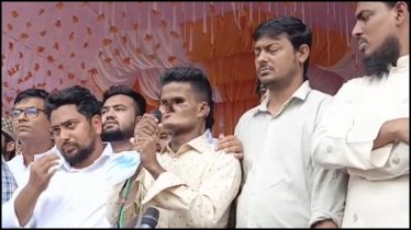 জুলাই আন্দোলনে মুখমণ্ডল হারানো খোকন শেরপুর-২ আসনে এনসিপির প্রার্থী জুলাই আন্দোলনে মুখমণ্ডল হারানো খোকন শেরপুর-২ আসনে এনসিপির প্রার্থী