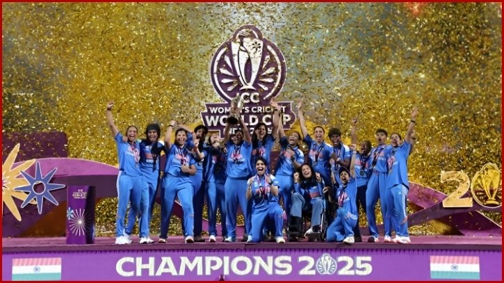 দক্ষিণ আফ্রিকাকে কাঁদিয়ে প্রথমবারের মত বিশ্ব চ্যাম্পিয়ন ভারত