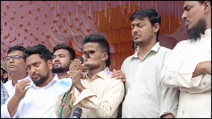 জুলাই আন্দোলনে মুখমণ্ডল হারানো খোকন শেরপুর-২ আসনে এনসিপির প্রার্থী