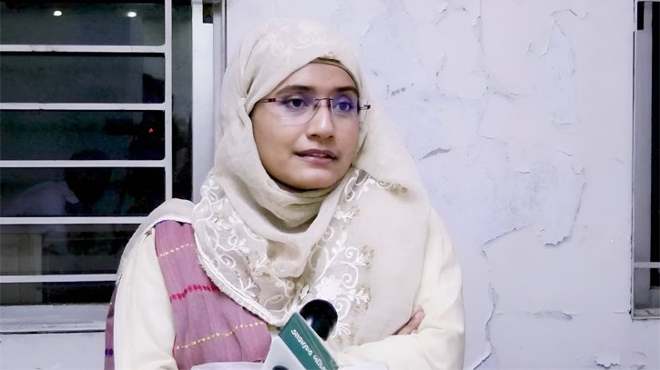 নির্বাচনে এনসিপি নিজস্ব সক্ষমতায় লড়বে: সামান্তা শারমিন