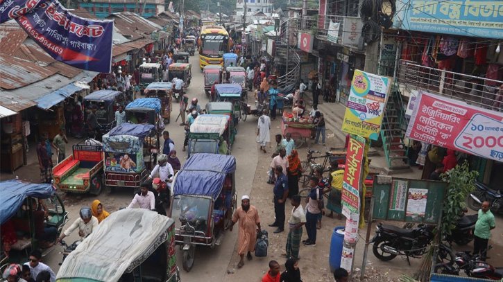 সরু সংযোগ সড়কে ভাসানী সেতুর সুফল ব্যাহত, বাড়ছে যানজট-দুর্ঘটনা ও জনভোগান্তি
