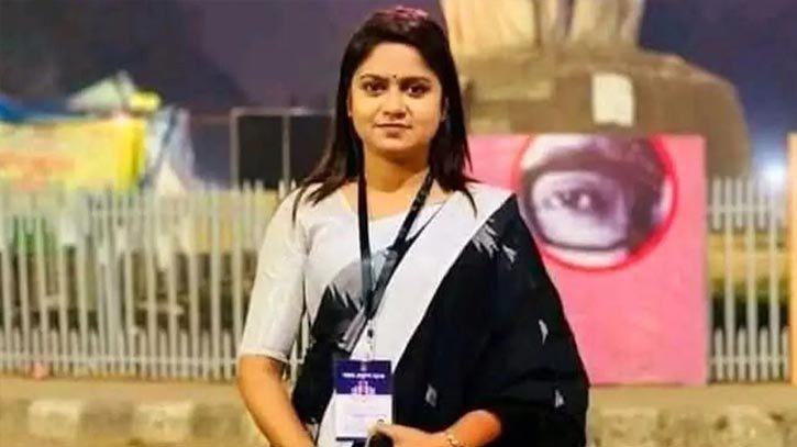 নিষিদ্ধ ছাত্রলীগের সহ-সভাপতি জেসমিন রুমা গ্রেফতার