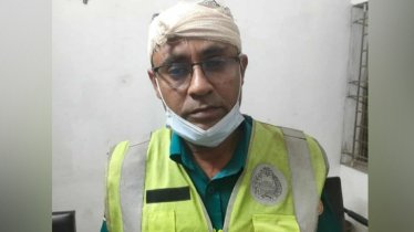 অটোরিকশার চাকা ফুটো করায় ট্রাফিক পুলিশের মাথা ফুটো করলেন চালক