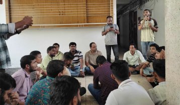 শিক্ষক নিয়োগ বোর্ড থেকে ফ্যাসিস্টদের বাতিল চায় ইবি ছাত্রদল