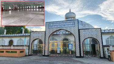 কাপ্তাইয়ে পিলারবিহীন মসজিদ