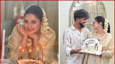 জন্মদিনের ৪ দিন আগেই কেক কাটলেন পরীমণি