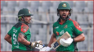 সৌম্য-সাইফের ফিফটি, ওপেনিংয়ে একশ’ ছাড়াল বাংলাদেশ