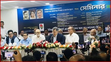 একটি দল জুলাই সনদে স্বাক্ষরের সুযোগ খুঁজছে: সালাহউদ্দিন আহমদ