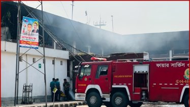 ২২ ঘণ্টায়ও নেভেনি শাহজালালের আগুন, চলছে উদ্ধারকাজ