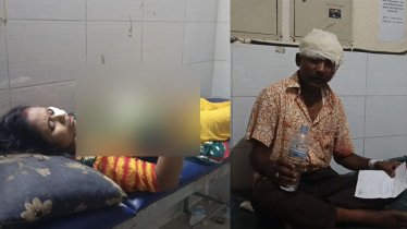 ট্রাক ও সিএনজির সংঘর্ষে একই পরিবারের ৫ জন আহত