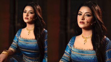 নতুন লুকে নেটদুনিয়ায় ঝড় পরীমনির