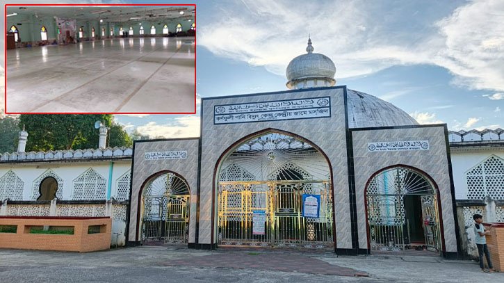 কাপ্তাইয়ে পিলারবিহীন মসজিদ