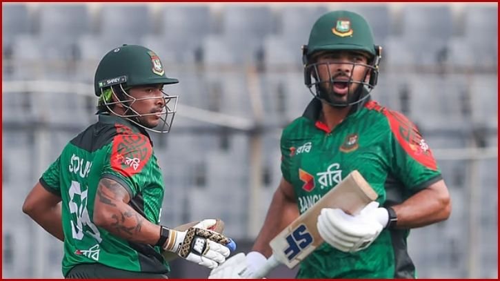 সৌম্য-সাইফের ফিফটি, ওপেনিংয়ে একশ’ ছাড়াল বাংলাদেশ সৌম্য-সাইফের ফিফটি, ওপেনিংয়ে একশ’ ছাড়াল বাংলাদেশ
