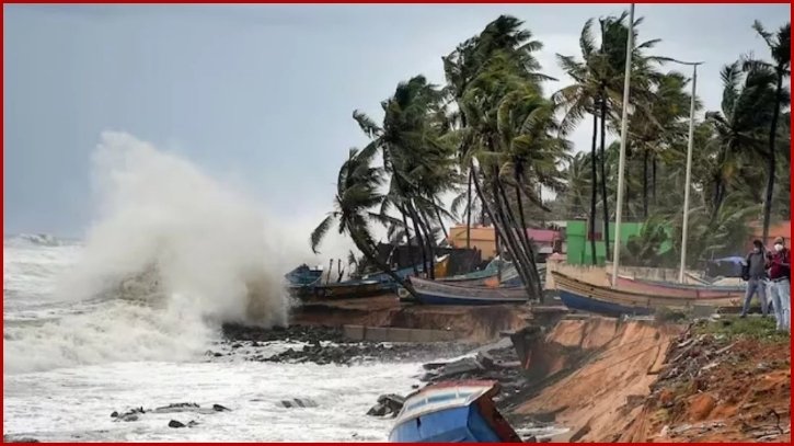 ঘূর্ণিঝড় ‘মোন্থার’ বাতাসের গতিবেগ বেড়ে ঘণ্টায় ১১০ কিলোমিটার ঘূর্ণিঝড় ‘মোন্থার’ বাতাসের গতিবেগ বেড়ে ঘণ্টায় ১১০ কিলোমিটার