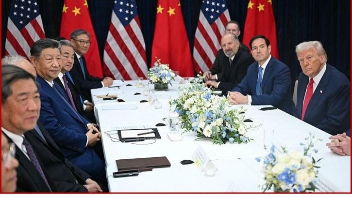 বুসানে ট্রাম্প-শি বৈঠক শুরু, বাণিজ্য বিরোধ সমাধানের আশায় বিশ্ব