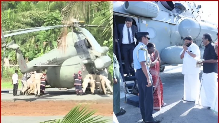 হেলিকপ্টার দুর্ঘটনার কবলে ভারতের রাষ্ট্রপতি হেলিকপ্টার দুর্ঘটনার কবলে ভারতের রাষ্ট্রপতি