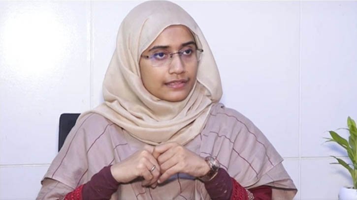 এনসিপিকে বাচ্চা হিসেবে দেখানোর জন্য ‘শাপলার কলি’: সামান্তা শারমিন এনসিপিকে বাচ্চা হিসেবে দেখানোর জন্য ‘শাপলার কলি’: সামান্তা শারমিন