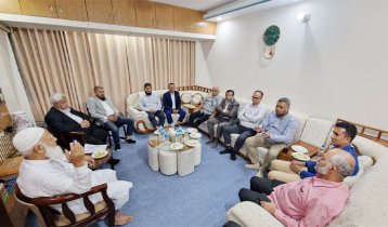 শিল্প মালিক প্রতিনিধিদের সঙ্গে জামায়াত আমিরের সাক্ষাৎ