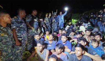 টেকনাফের গহীন পাহাড় থেকে নারী-শিশুসহ উদ্ধার ৬৬ জন