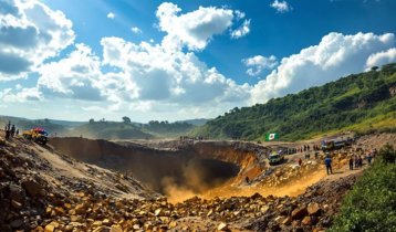 নাইজেরিয়ায় স্বর্ণখনিতে ধস, ১০০ শ্রমিকের নিহতের আশঙ্কা