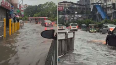 ভারী বৃষ্টিপাত, ঢাকার জনজীবনে ভোগান্তি