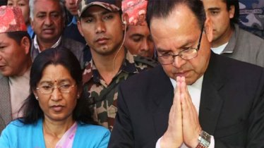 নেপালের সাবেক প্রধানমন্ত্রীর স্ত্রীকে ‘জীবন্ত পুড়িয়ে’ হত্যার অভিযোগ