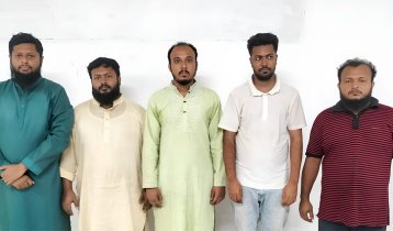 সাবেক সমন্বয়ক রাব্বিসহ ৫ জনের ২ দিন করে রিমান্ড