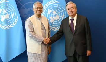 গণতান্ত্রিক উত্তরণে পূর্ণ সমর্থনের অঙ্গীকার জাতিসংঘ মহাসচিবের