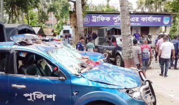 ভাঙ্গায় ইউএনও কার্যালয়ে ভাঙচুর-অগ্নিসংযোগ, ৯০ জনের নামে মামলা