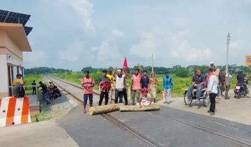 থমথমে ভাঙ্গা,  আজও অবরোধ কর্মসূচি
