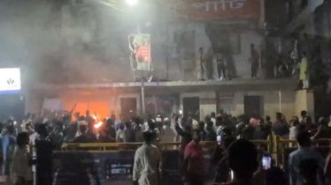 জাতীয় পার্টির কেন্দ্রীয় কার্যালয়ে আবারও হামলা-ভাঙচুর