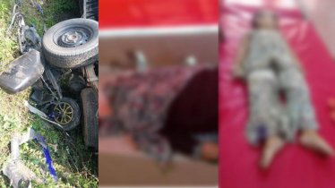 পিকআপের ধাক্কায় প্রাণ গেল স্কুটি আরোহী মা-মেয়ের