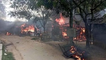 খাগড়াছড়ির গুইমারায় ১৪৪ ধারার মধ্যেই সংঘর্ষ, বাজারে অগ্নিসংযোগ