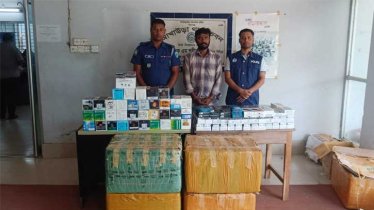 আখাউড়ায় অর্ধকোটি টাকার ভারতীয় মোবাইল ও ডিসপ্লে জব্দ
