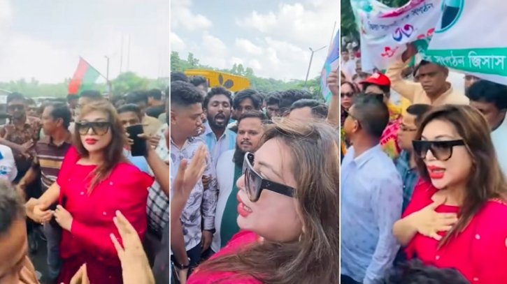 জিয়ার মাজারে দৌড়ানি খেলেন ডা. সাবরিনা