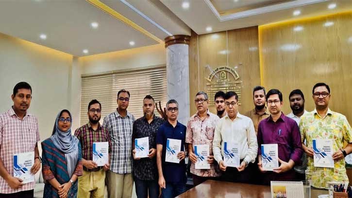 নজরুল বিশ্ববিদ্যালয়ে প্রথম জাককানইবি বিজনেস রিভিউ জার্নাল প্রকাশিত