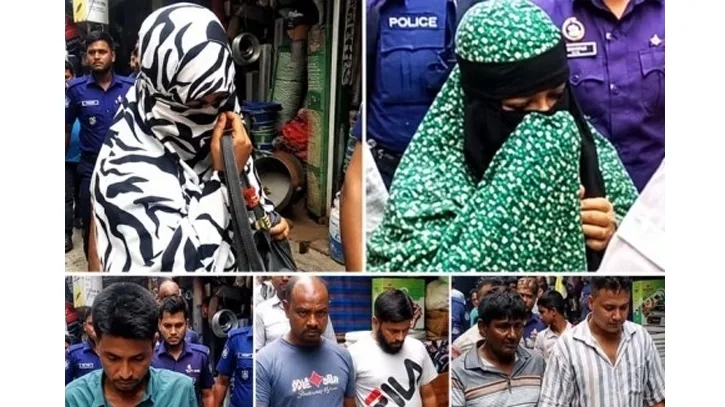 যশোরে দুই আবাসিক হোটেলে অভিযান, আটক ১০