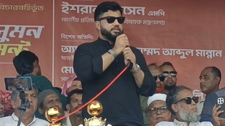দেড় দশক ফ্যাসিবাদবিরোধী আন্দোলনের ব্র্যান্ড সাজেদুল ইসলাম সুমন: প্রতিমন্ত্রী ইশরাক