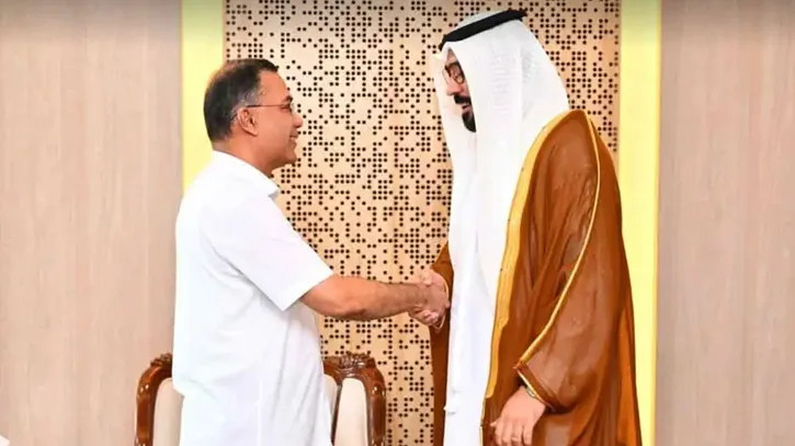 প্রধানমন্ত্রীর সঙ্গে আরব আমিরাতের রাষ্ট্রদূতের সৌজন্য সাক্ষাৎ